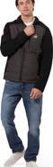 CANADA WEATHER GEAR Men's Hybrid Softshell Puffer Jacket