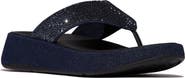 FitFlop F Mode Denim Hotfix Sandal