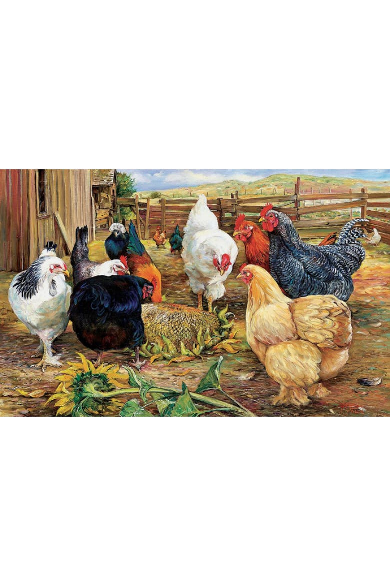 Mystery of the Sunflower 550 piece Jigsaw Puzzle for Adults, Alternate, color, Multicolor