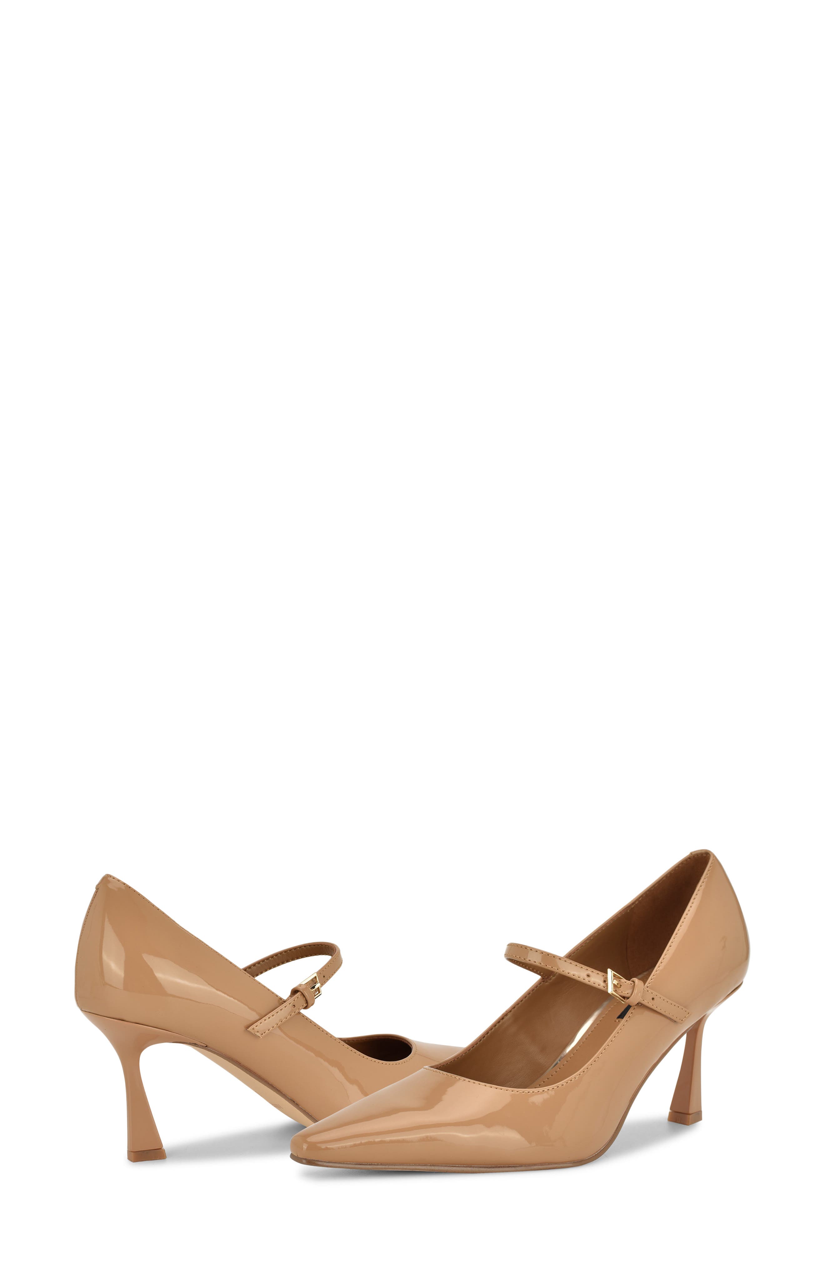 Nine West Krest Mary Jane Pump, Alternate, color, Medium Natural