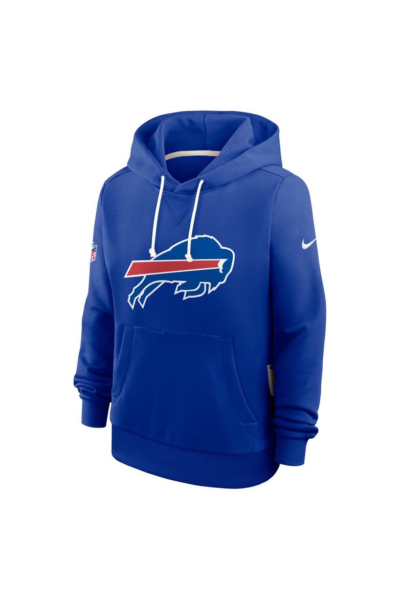 Women's Nike Royal Buffalo Bills Sideline Standard Issue Initial Home Dri-FIT Hoodie, Alternate, color, Royal