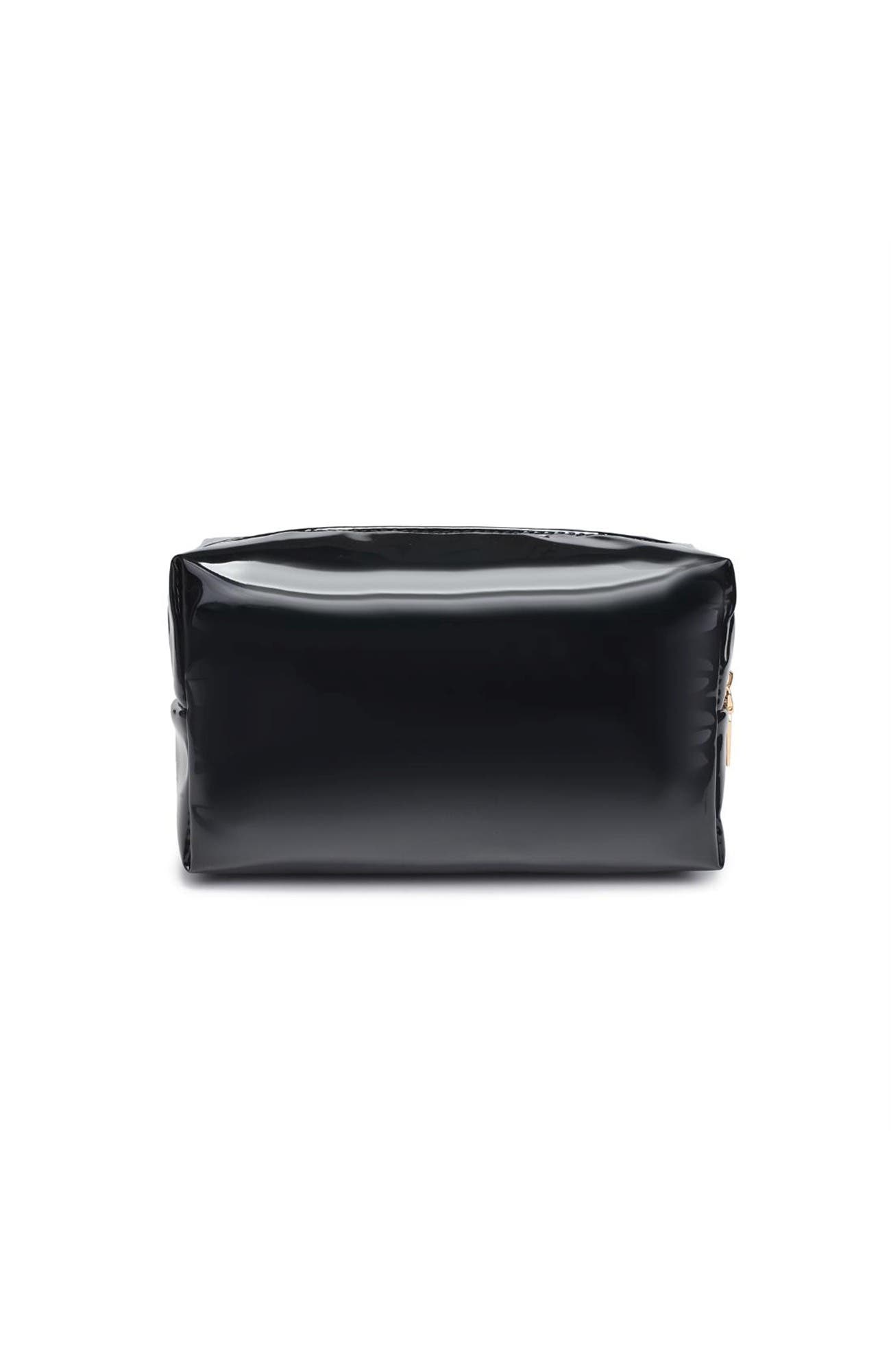 Patent Pending Cosmetic & Travel Organizer Pouch, Alternate, color, Black