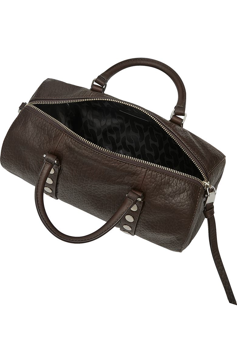 Rebecca Minkoff Tootsie Leather Barrel Crossbody Bag, Alternate, color, Fondant