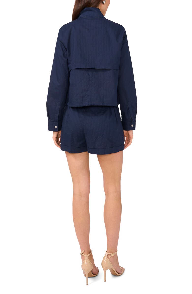 1.STATE Drawcord Hem Jacket, Alternate, color, Indigo Night
