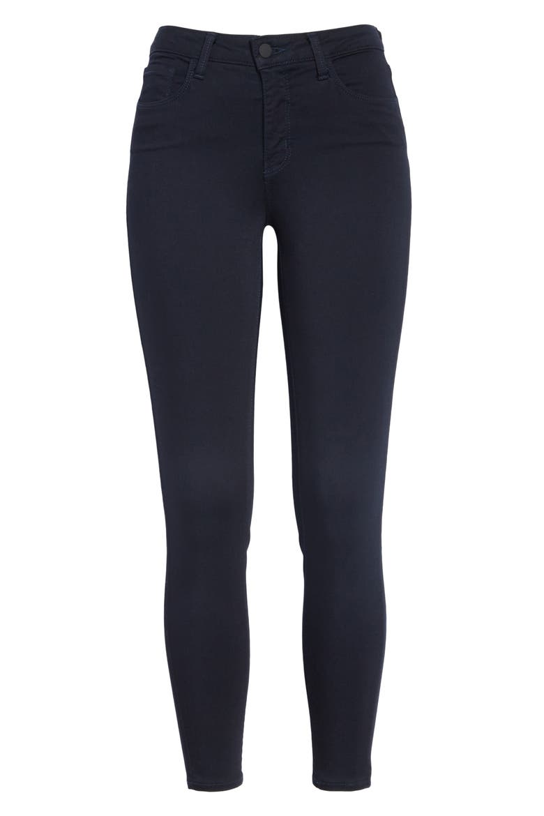 Margot High Waist Crop Jeans, Alternate, color, METRO
