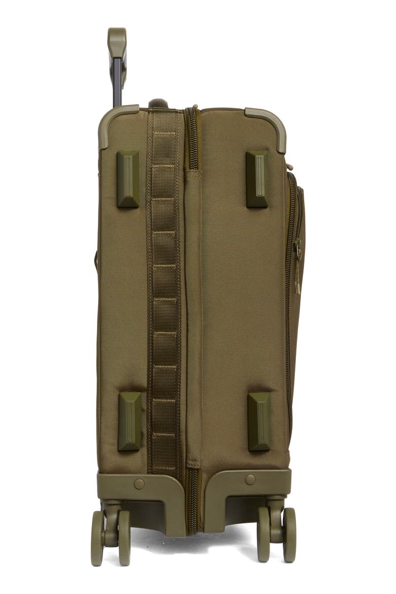 Seattle Carry-On Rolling Suitcase, Alternate, color, DARK MOSS