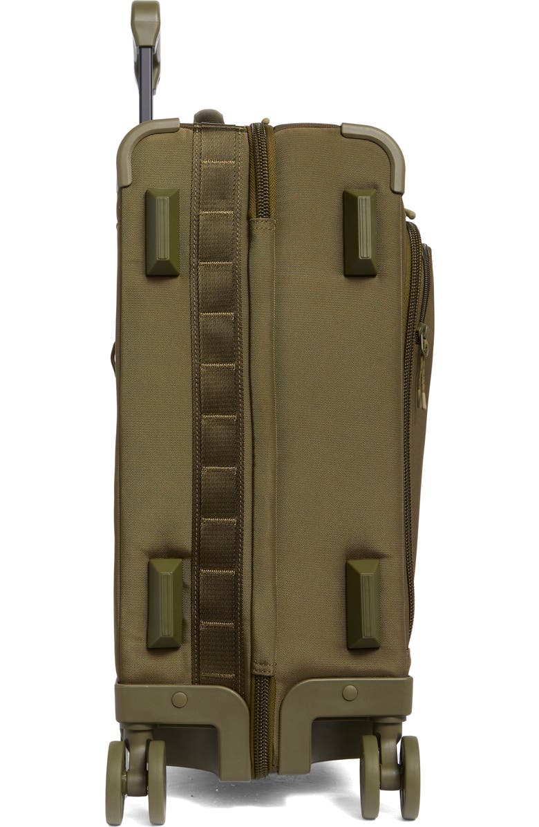 Dagne Dover Seattle Carry-On Rolling Suitcase, Alternate, color, Dark Moss