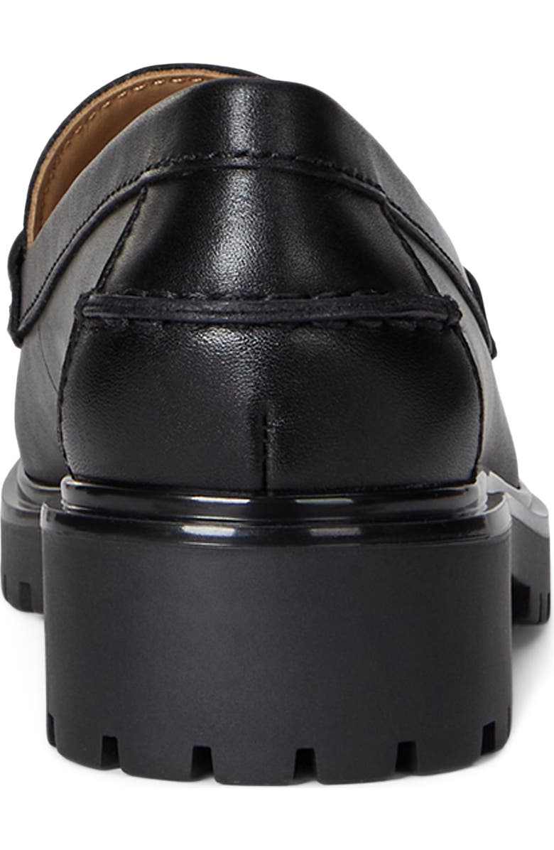 Lauren Ralph Lauren Marli Platform Penny Loafer, Alternate, color, Black