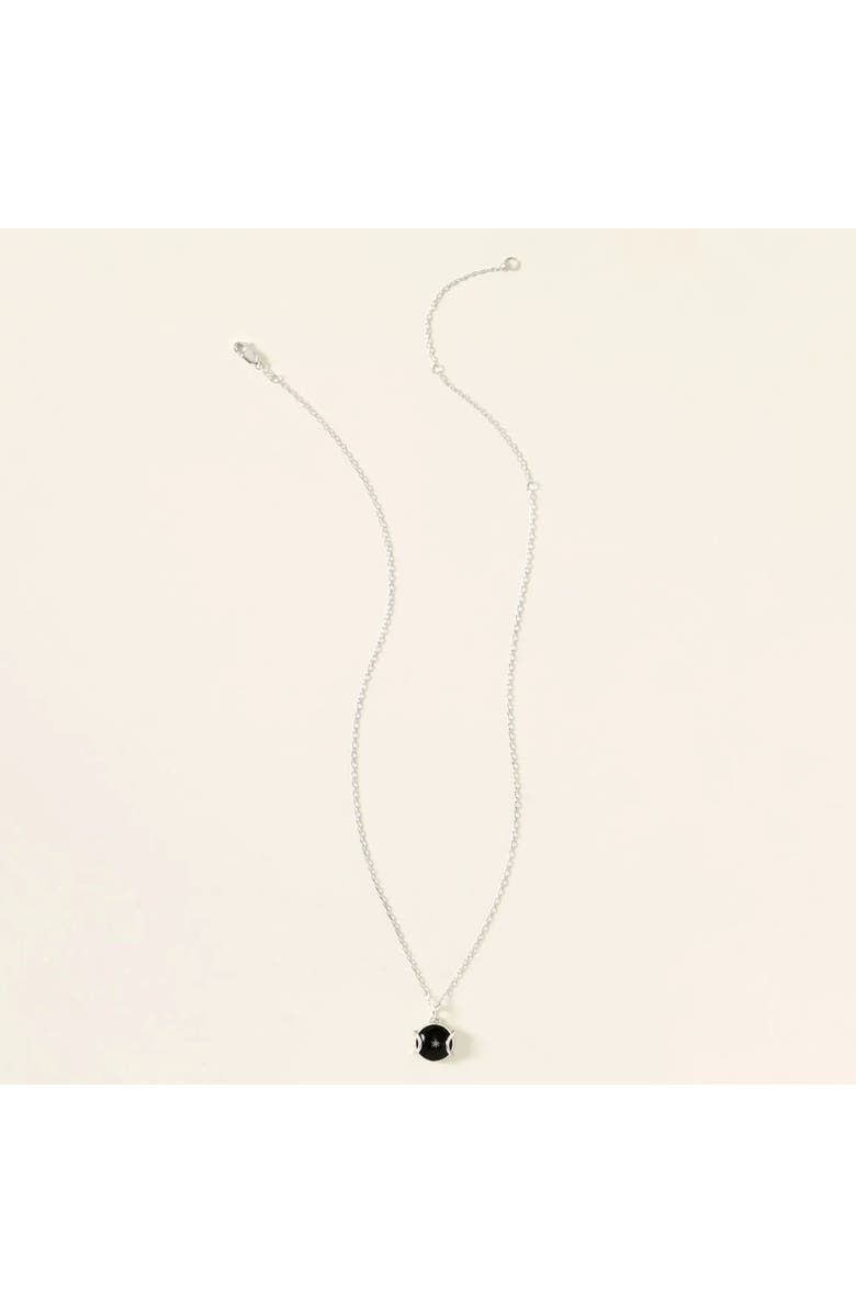 Uncommon Goods Real Snowflake Forever Necklace by Snowglobe Jewelry, Alternate, color, 