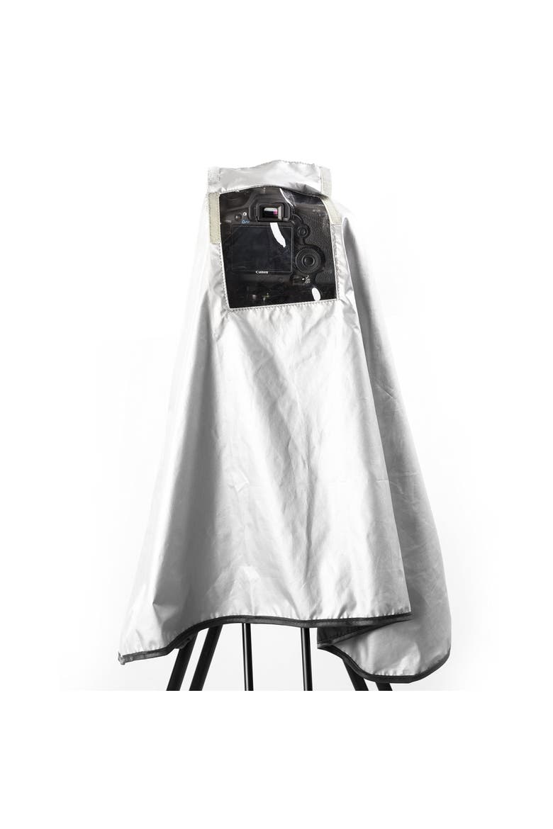 CRC03 Extra-Long Waterproof Rain Coat for DSLR Camera, Lens & Tripod, Alternate, color, Black