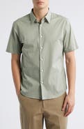 Theory Irving Short Sleeve Button-Up Shirt