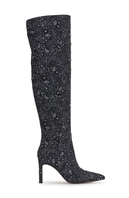 Jessica Simpson Earon Pointed Toe Over The Knee Boot In Multi