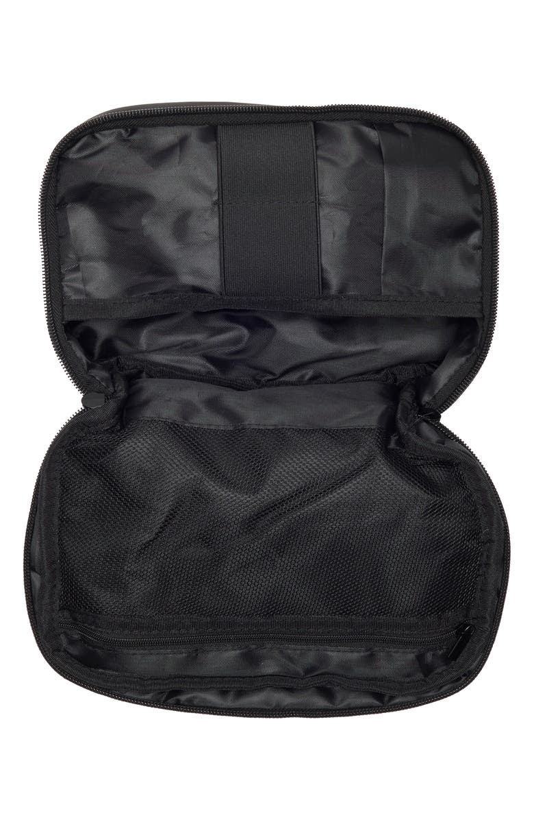 MYTAGALONGS Puffer Tech Zip Pouch, Alternate, color, Black