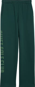 Quiet Golf Stencil Logo Cotton Sweatpants
