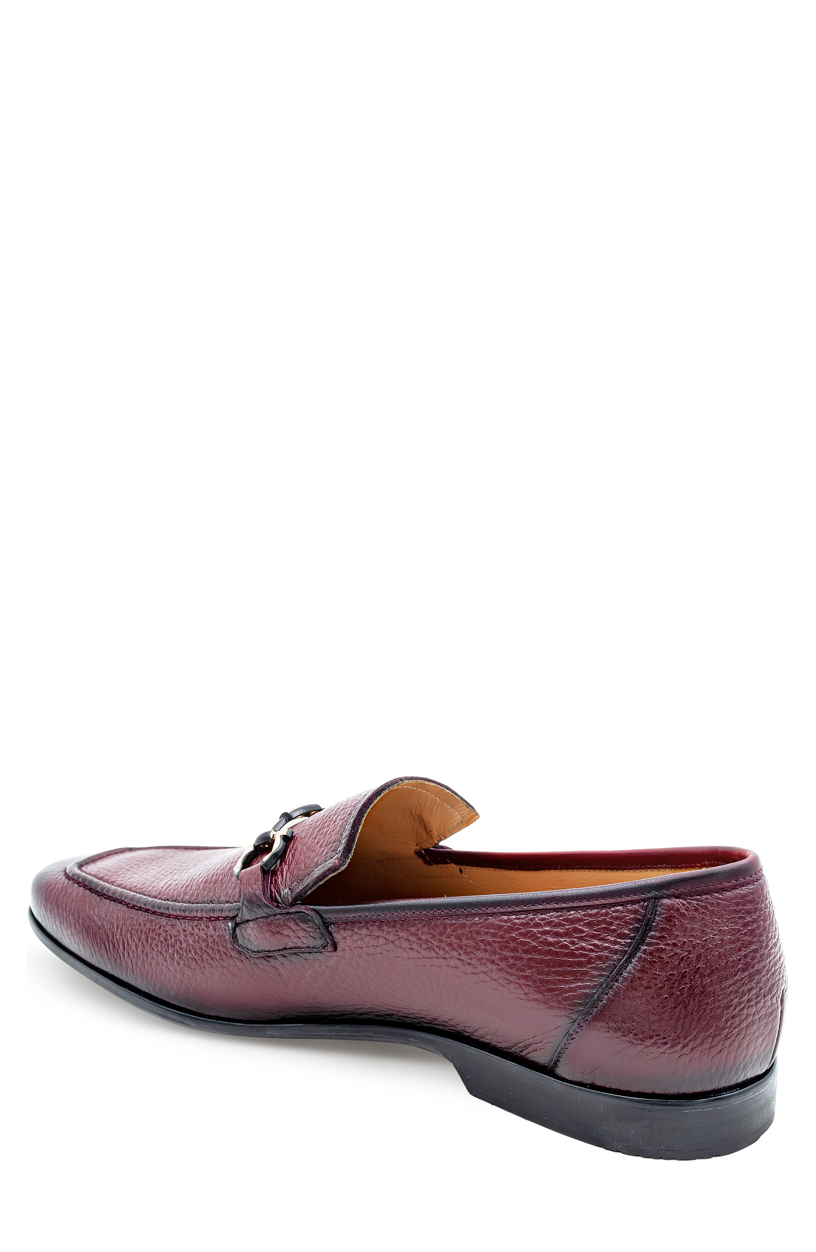 Marinelli Bit Loafer, Alternate, color, BURGUNDY
