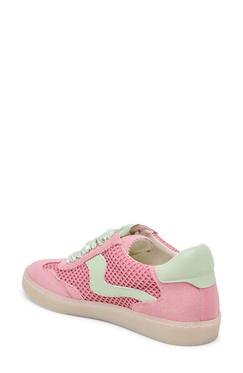 Dolce Vita Notice Mesh Sneaker In Rose Multi