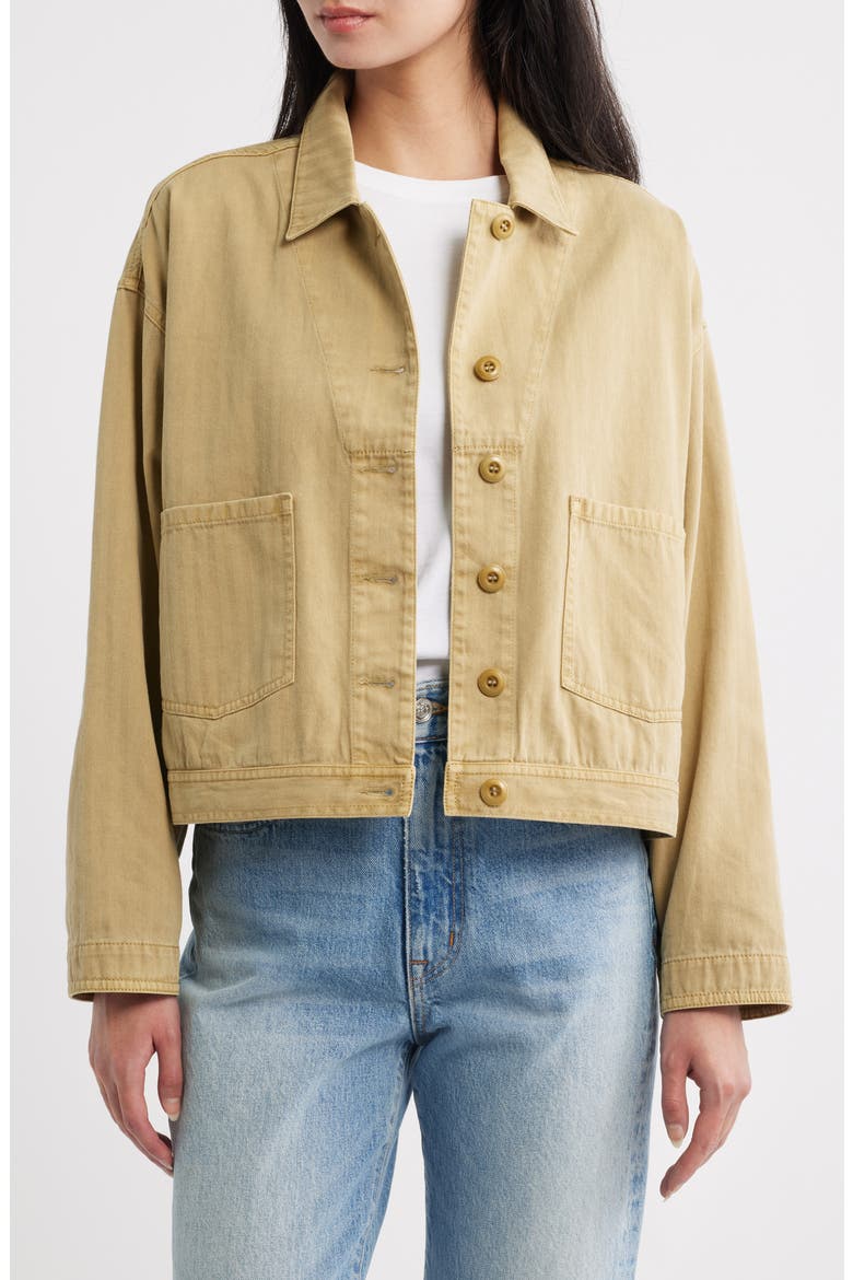 The Rancher Cotton Jacket, Main, color, DRIFTWOOD
