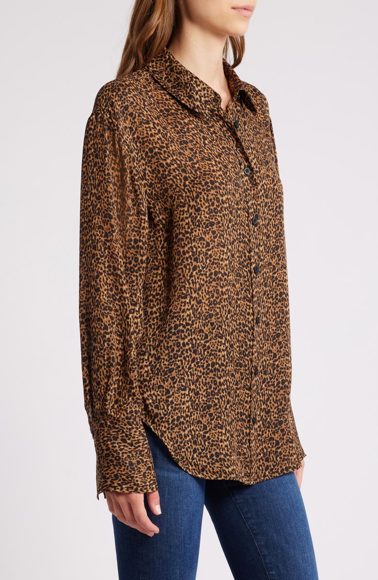FRAME The Standard Silk Button-Up Shirt, Alternate, color,