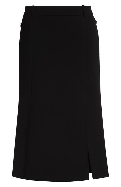 Akris Virgin Wool Double Face Pencil Skirt