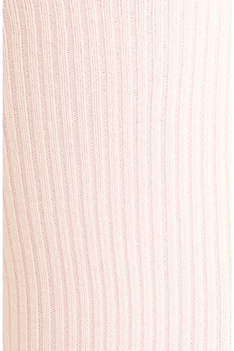 Rib Crew Socks, Alternate, color, PINK ROSEWATER