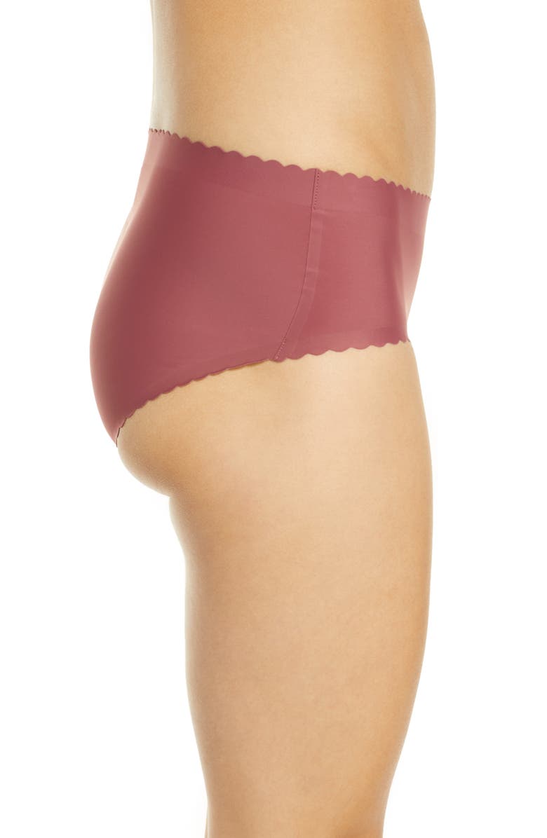 Knix Essential Scallop Boyshorts, Alternate, color, 