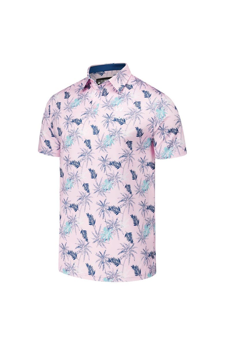 FLOMOTION Men's Flomotion Light Pink WM Phoenix Open Breezy Banks Polo, Alternate, color, Light Pink