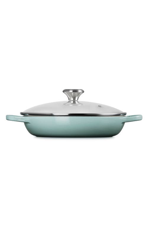 Le Creuset Signature 2.25-quart Enameled Cast Iron Braiser In Sea Salt