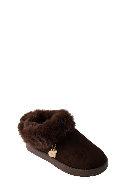 Kids' Faux Fur Trim Bootie