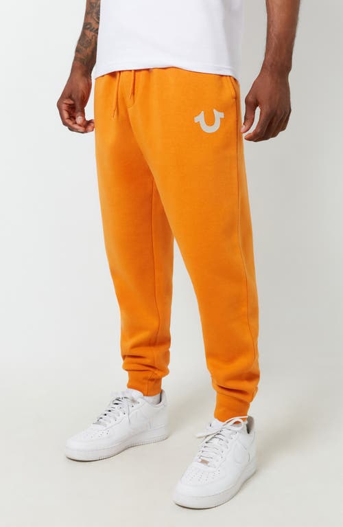 True Religion Solid Joggers In Autumn Maple