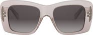 CELINE Bold 3 Dots 53mm Geometric Sunglasses