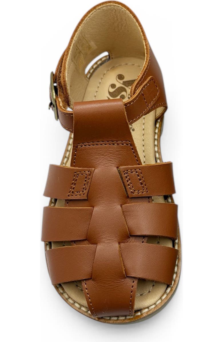Young Soles Noah Sandal, Alternate, color, Chestnut Brown