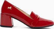 Cavalinho Enchante Block Heel Patent Leather Loafers