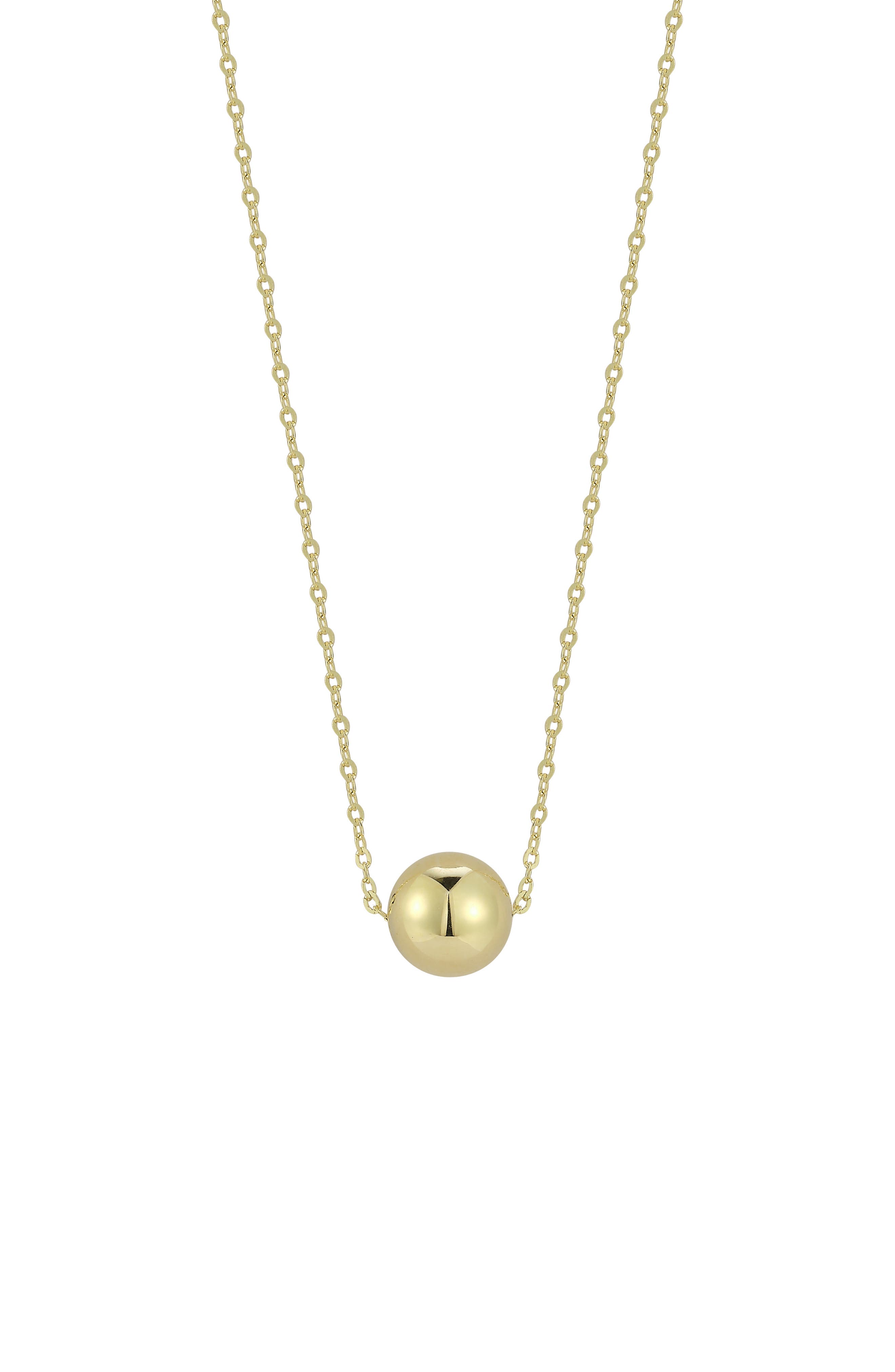 Ember Fine Jewelry 14K Gold Bead Necklace