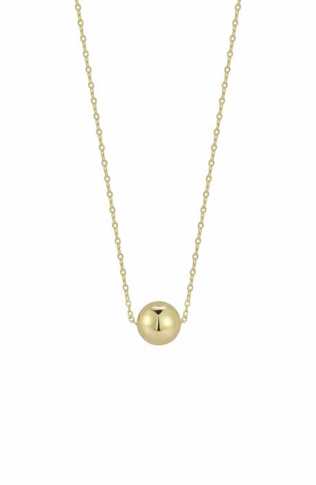 Ember Fine Jewelry 14K Gold Bead Necklace