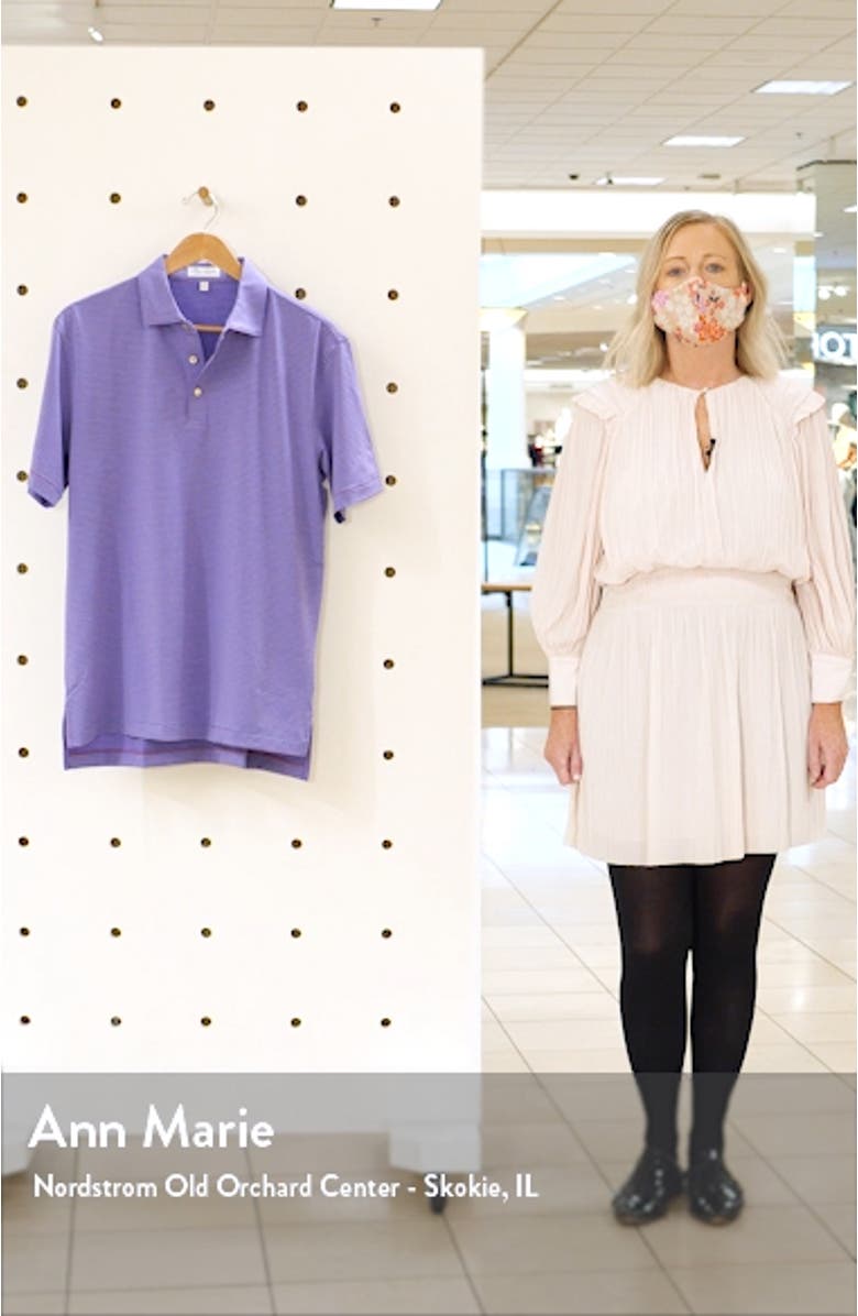 Hales Pinstripe Performance Polo, sales video thumbnail