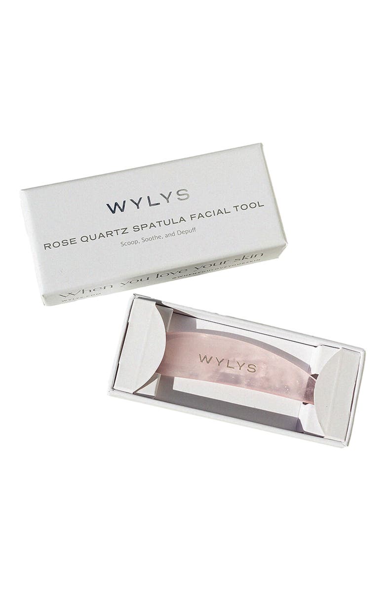 WYLYS Rose Quartz Spatula Facial Tool, Alternate, color, NO COLOR