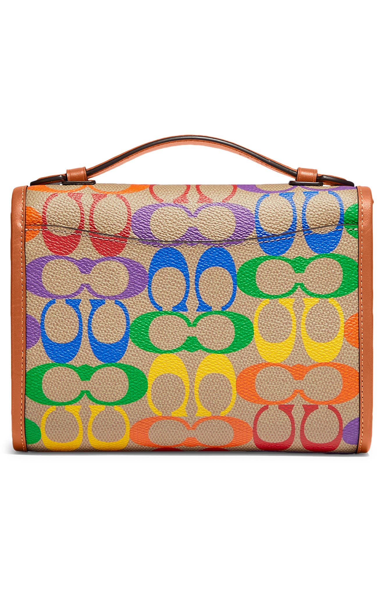 COACH Pride Signature Coated Canvas Crossbody Bag, Alternate, color, 