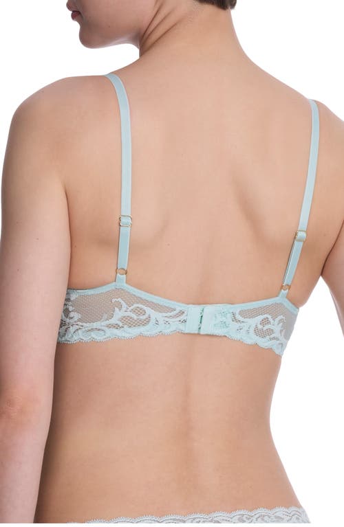 Natori Feathers Plunge T-shirt Basics Bra In Green