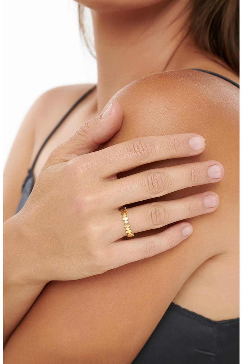 Oval Link Band Ring, Alternate, color, GOLD