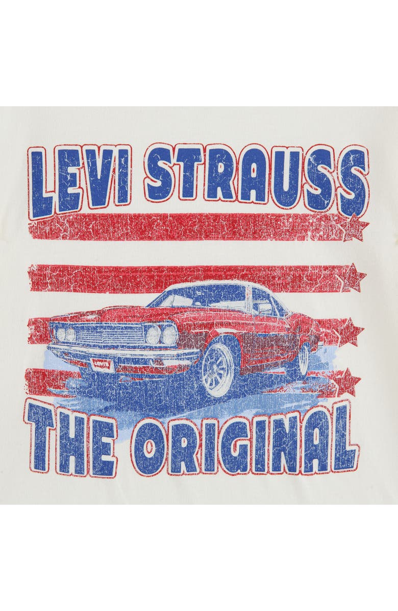 Levi's Kids' American Muscle Car Graphic T-Shirt, Alternate, color, Levis Egret