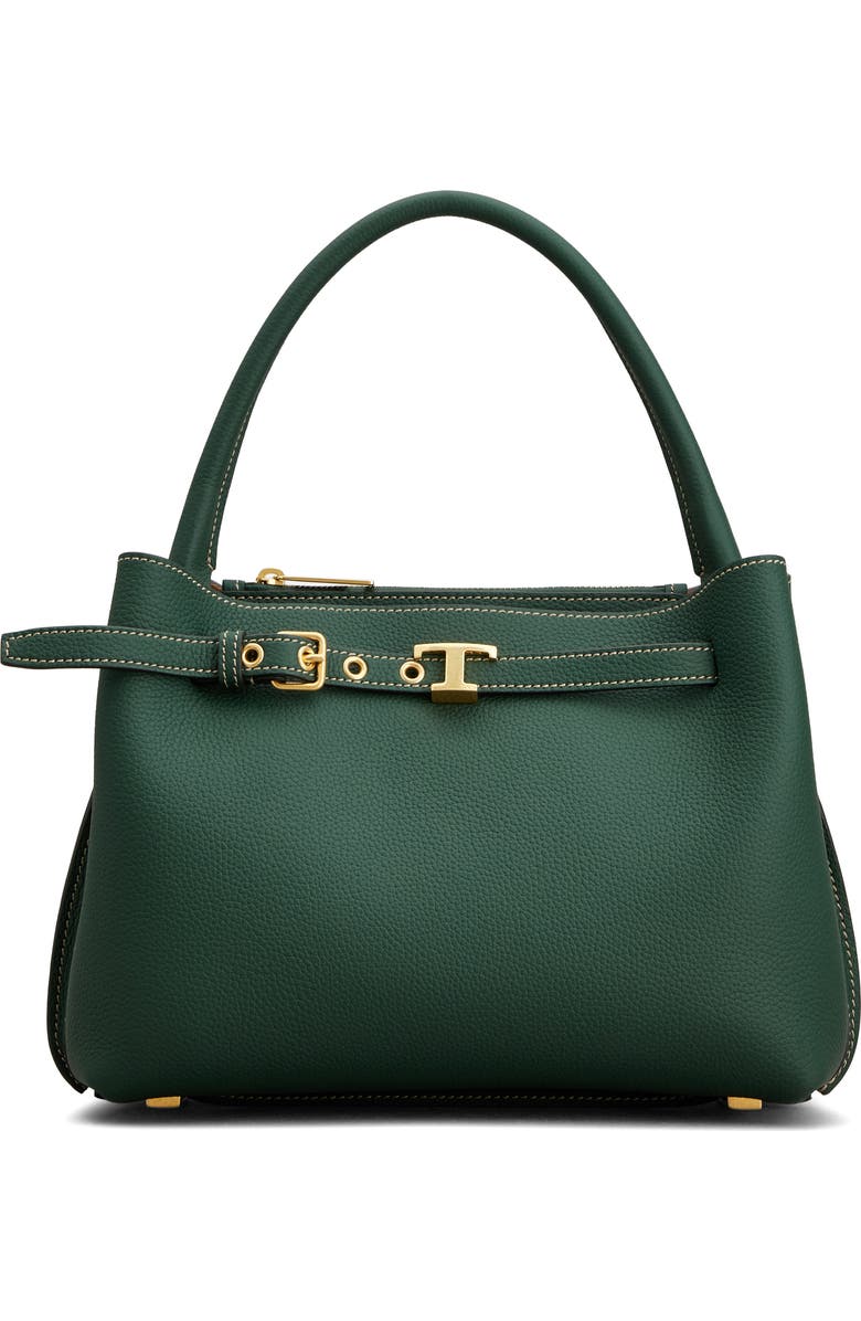 Tod's Mini T Timeless Leather Top Handle Bag, Main, color,
