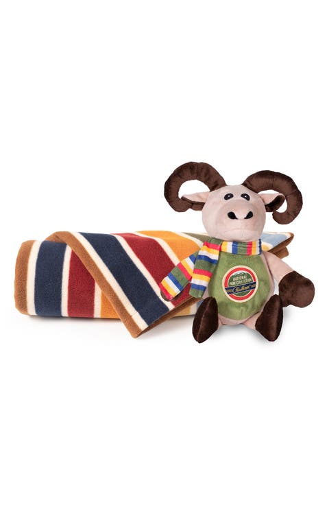 National Park Fleece Crate Blanket