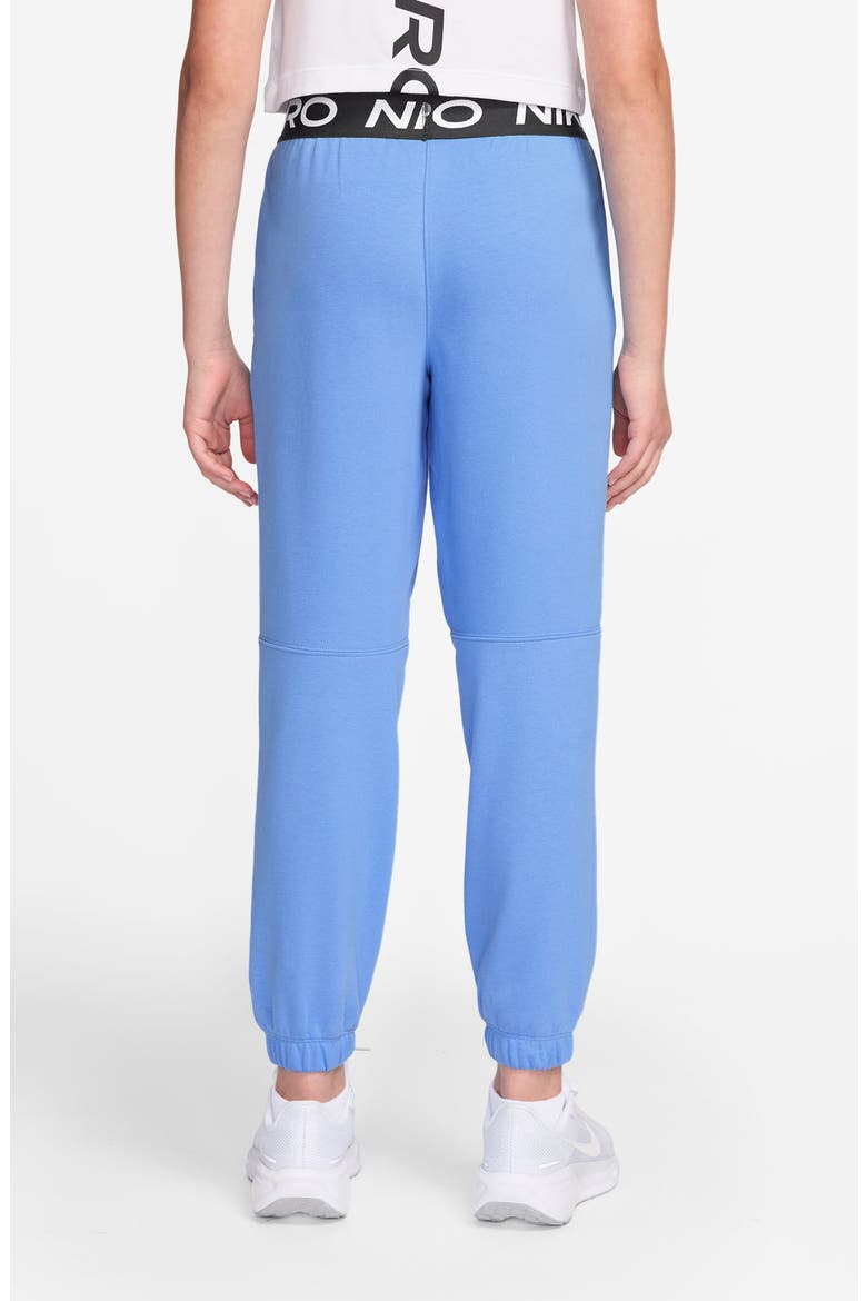 Kids Pro Fleece Joggers, Alternate, color, UNIVERSITY BLUE/ BLUE/ WHITE