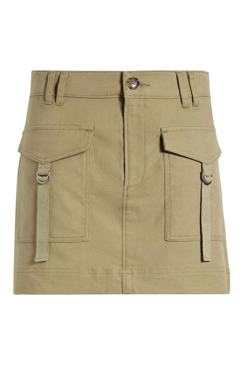 Kayla Cargo Miniskirt, Alternate, color, SAGE