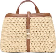 MZ Wallace Mini Astor Diamond Quilted Top Handle Bag