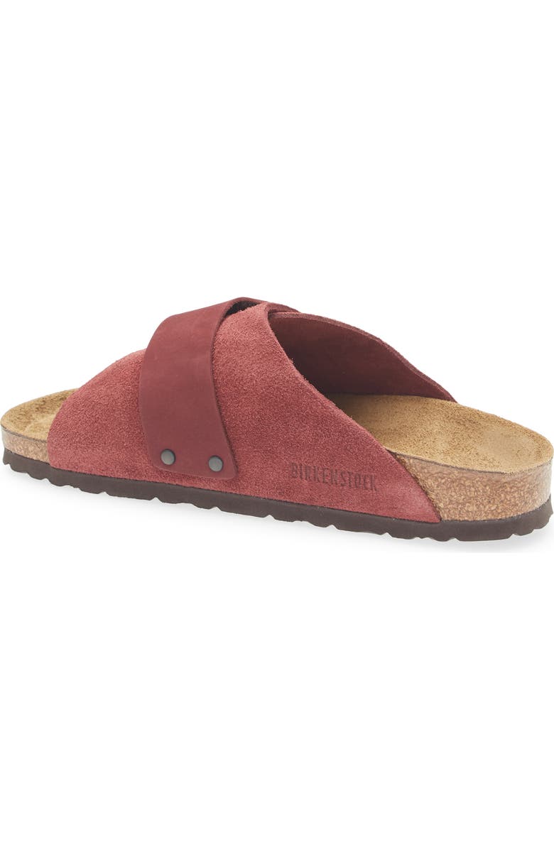 Birkenstock Kyoto Slide Sandal, Alternate, color, Zinfandel