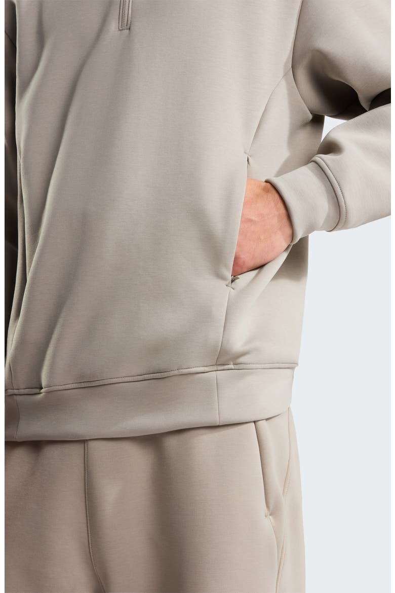 Dynamic Quarter Zip Hoodie, Alternate, color, STONE SLAB