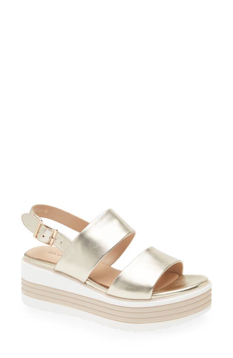 Sheyla Slingback Platform Wedge Sandal (Women)