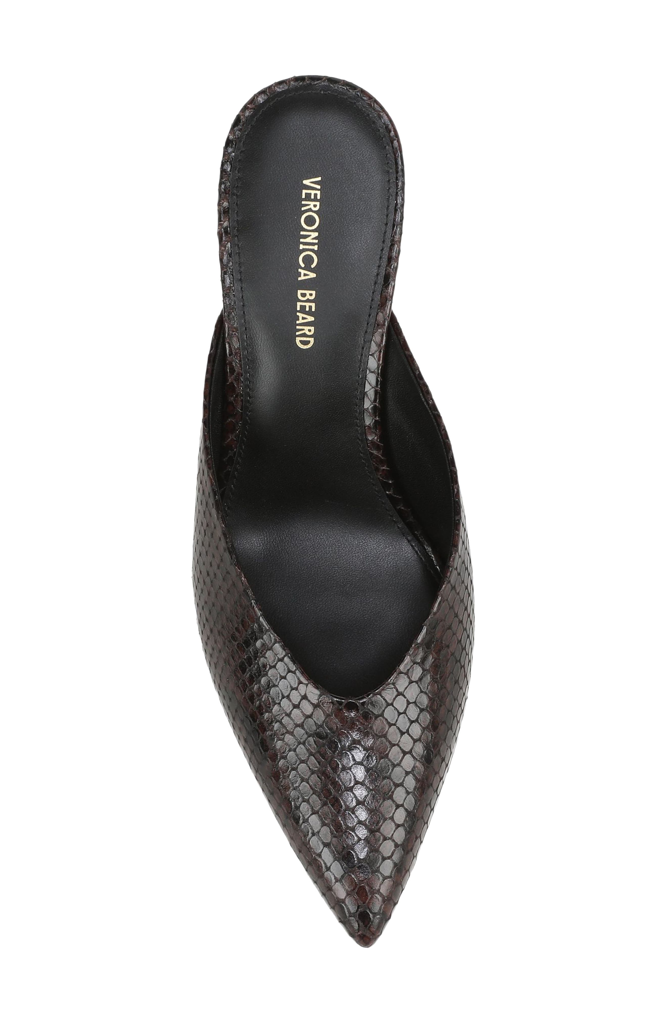Rochelle Pointed Toe Mule, Alternate, color, ESPRESSO LEATHER