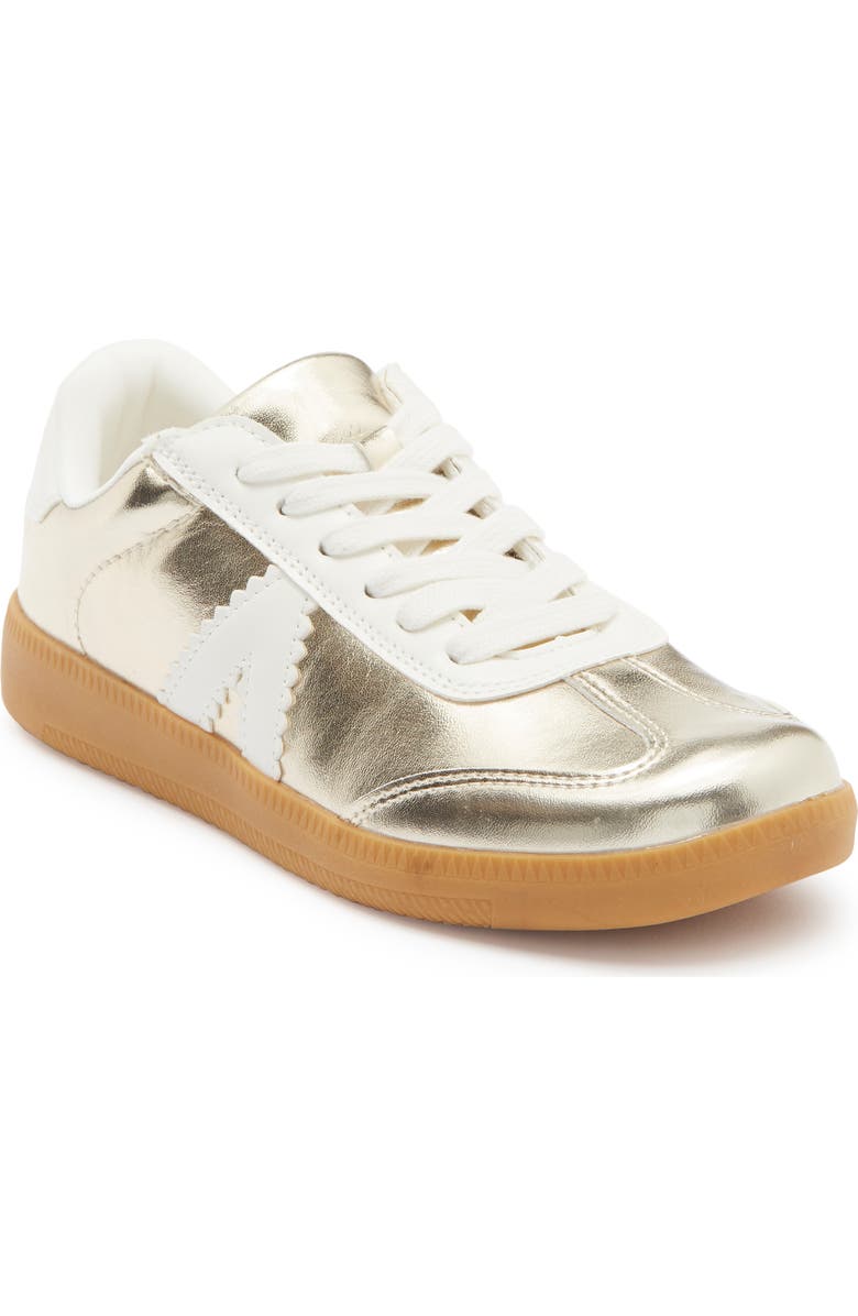MIA Kids' Little Baker Metallic Sneaker, Main, color, Soft Gold